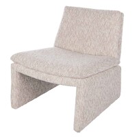Austin Accent Chair, Off White & Taupe