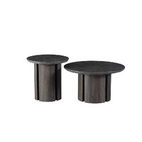 Camden Side Table – Grey Marble Top