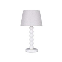 Pearl Orb Table Lamp - Whisper White