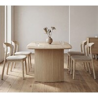 Rowan Dining Table Natural Oak 200cm