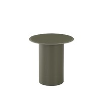 Juno Side Table, Matte Khaki