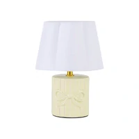 Miri Ribbon Bow Ceramic Table Lamp