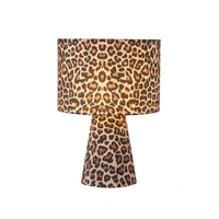 Momo Table Lamp, Leopard Print