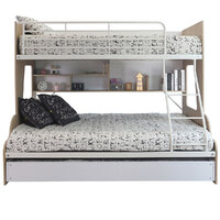 Z5 Single Over Double Trio Bunk Bed with Trundle