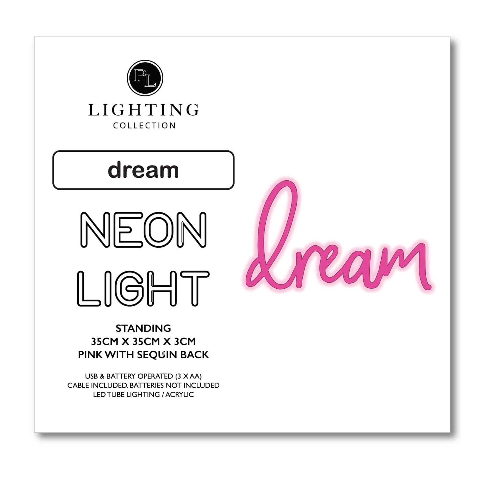 Dream LED Neon Light Box