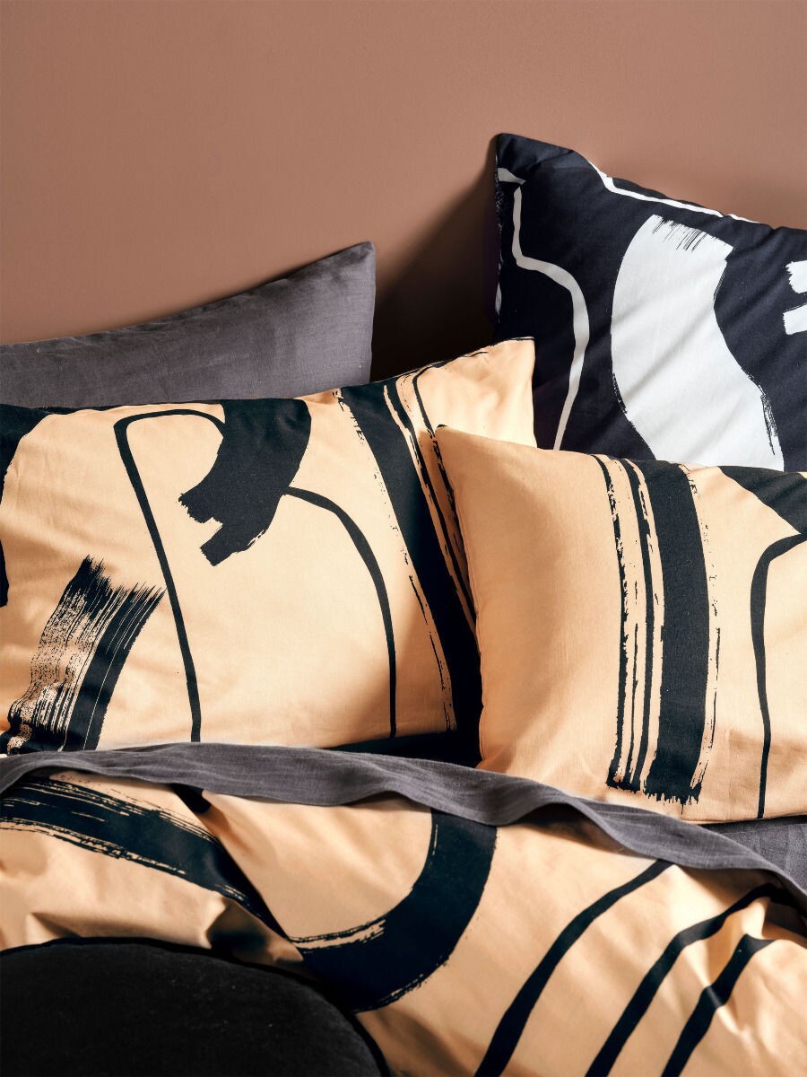 Arden Taupe Quilt Cover Set - Queen