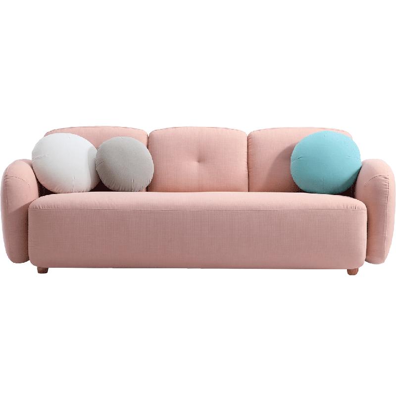 Lana 3 Seater Sofa - Pink