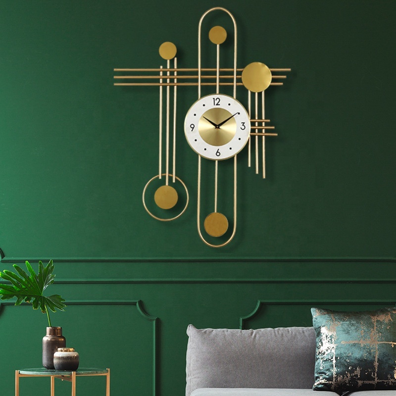 Gatsby Gold Decorative Wall Clock
