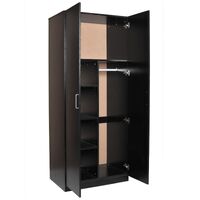Redfern 2 Door Combo Wardrobe Black