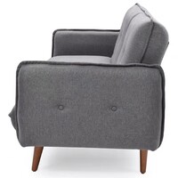 Sylvia 3 Seater Sofa Bed Grey