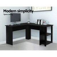 Ronald Computer Desk Black