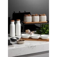 Essentials White 4pce Bowl Set