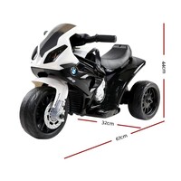 BMW Electric Toy Motorbike - Black