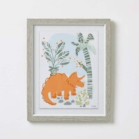 Kid's Framed Wall Art - Dino Set of 2