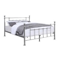 Chadstone Pewter Bed Frame - Queen Bed
