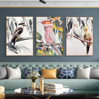 Kookaburra Framed Canvas