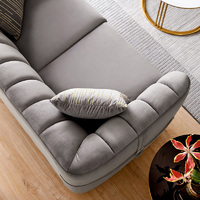 Alexia 2.5 Seater Sofa - Grey