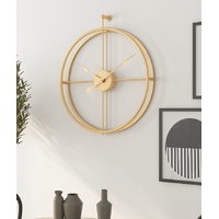 Modena Golden Wall Clock