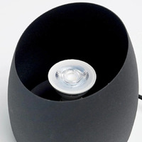 Chester Uplight Table Lamp Black
