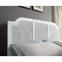 Paloma King Bed Frame French Style White