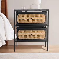 Tammy Rattan Bedside Table