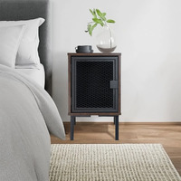 Mira Bedside Table - Nasya Stone