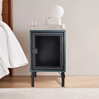 Lizzy Bedside Table - Imperial Green