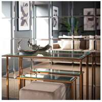 Mirrored Wall Tiles Beveled Edge Large - Box of 6