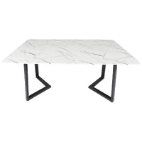 Banda Marble Effect Dining Table