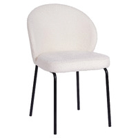 Stella Boucle Dining Chairs, Ivory Set of 2