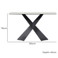 Clifton Ceramic Console Table