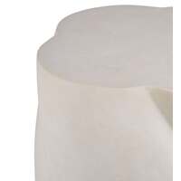 Swirled Cement Stone Wash Side Table