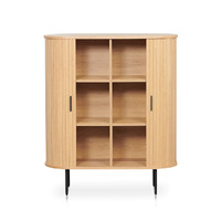 Danica 1.18 (H) Wooden Storage Cabinet - Natural