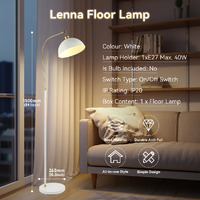 Lenna Floor Lamp - White