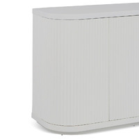 Cosmos 1.6m Veneer Top Buffet Unit - Full White