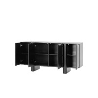 Artie 1.6m Sideboard Unit - Full Black
