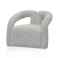 Cleo Armchair - Pepper Boucle