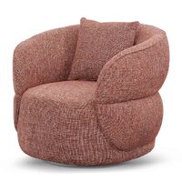 Addison Armchair - Moss Rust Orange