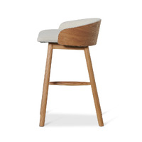 Annie Natural Bar Stool - Beige