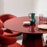 Sorrento 120cm Dining Table, Wine