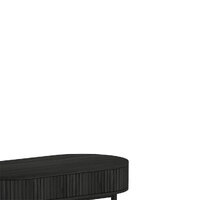 Matilda 1.2m Coffee Table - Full Black
