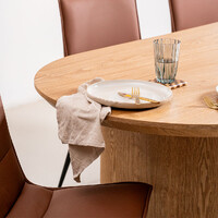 Barwell Dining Table, Natural