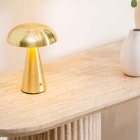 Mile Console Table, Limestone