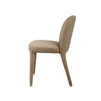 Leonora Set of 2 Dining Chair, Linen