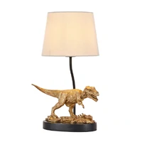 T-Rex Triumph Table Lamp - Gold