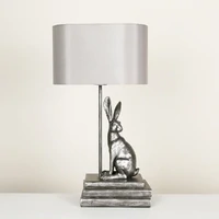 Rabbit Regal Table Lamp - Silver