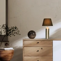 Asha Ceramic Table Lamp - Green