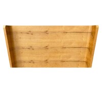 Bower Curved Oak King Bed