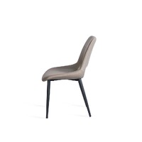 Vena Set of 2 Dining Chair, Taupe