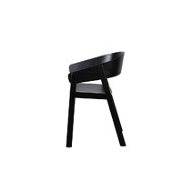 Henley Set of 2 Dining Chair, Black